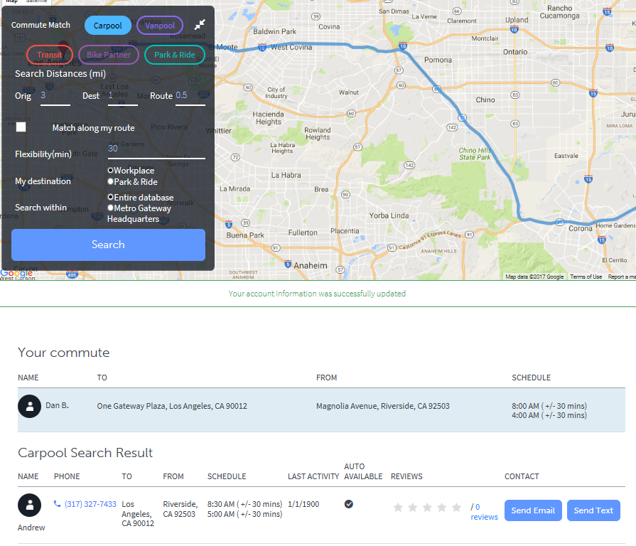 commute with RTC Smart Trips