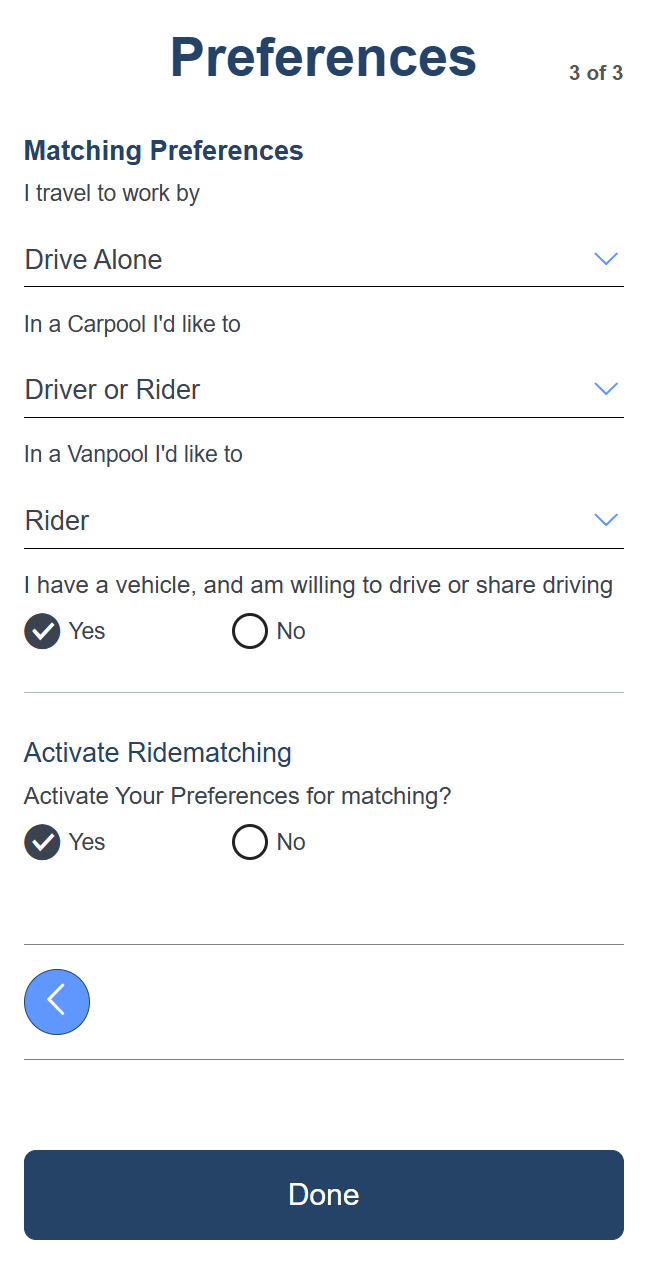 commute with METRO Vanpool